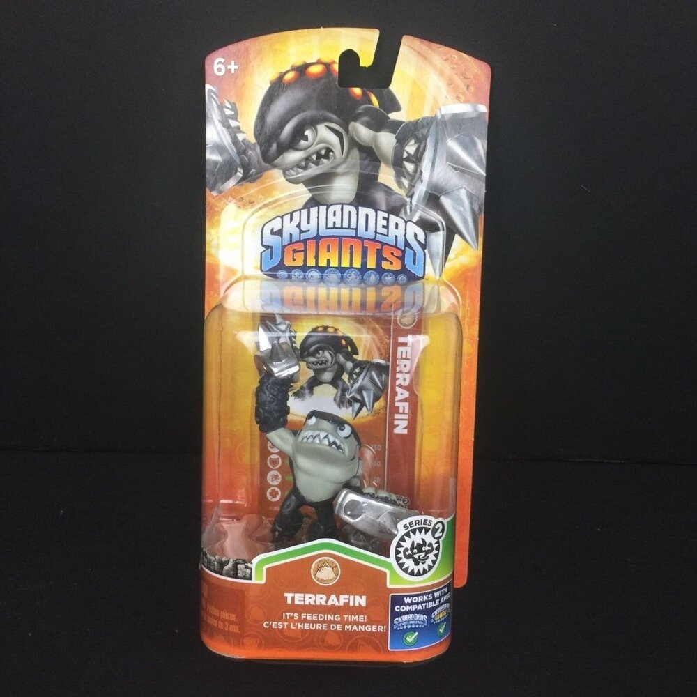 Skylanders Giants Terrafin Series 2 Activision Single Character Pack Gaming New